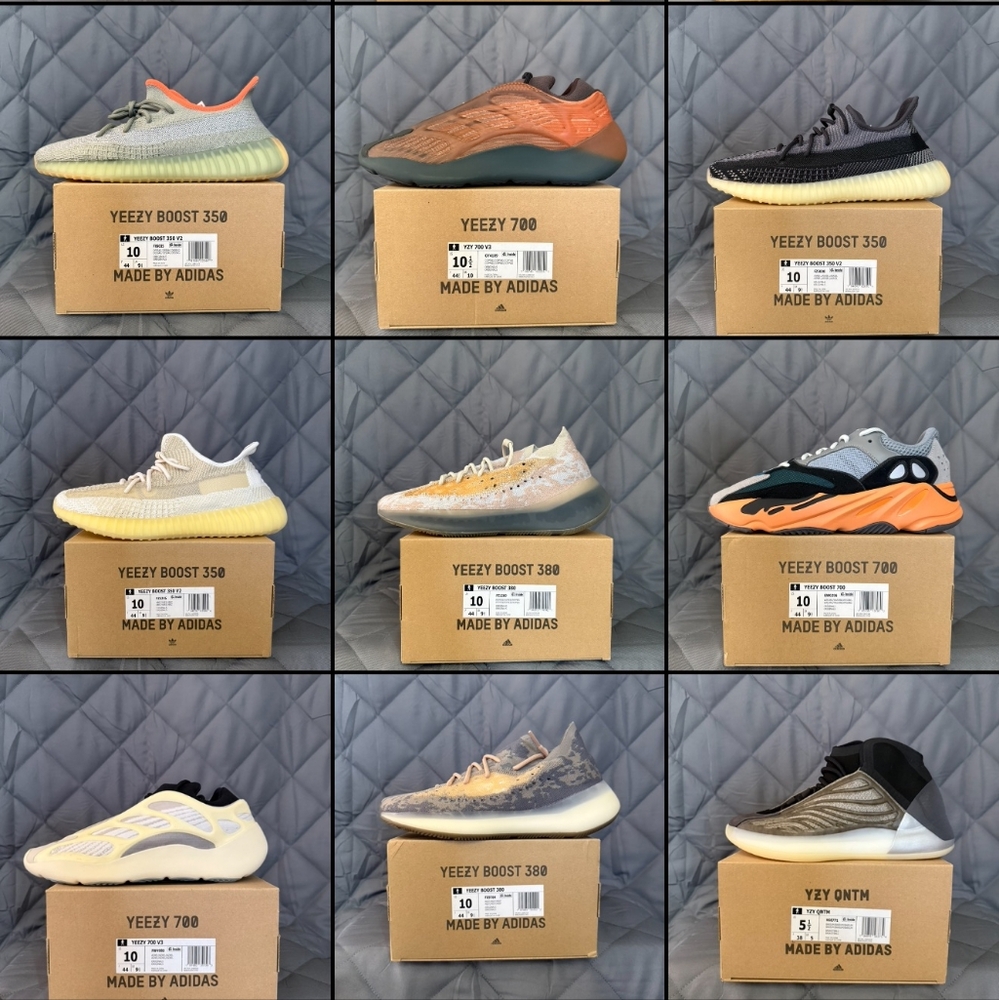 Yeezy 380, 700, 350 & Jordans